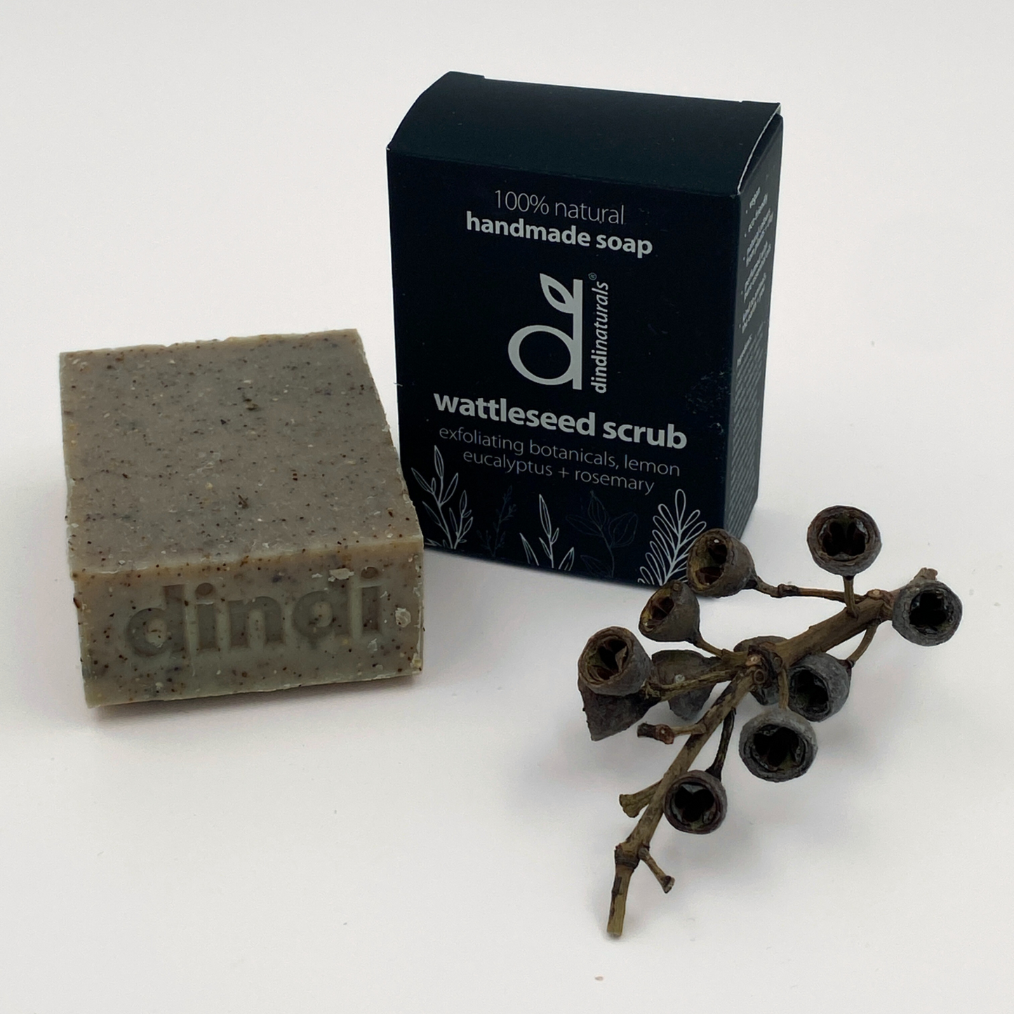 Dindi Naturals Wattleseed Exfoliating Soap