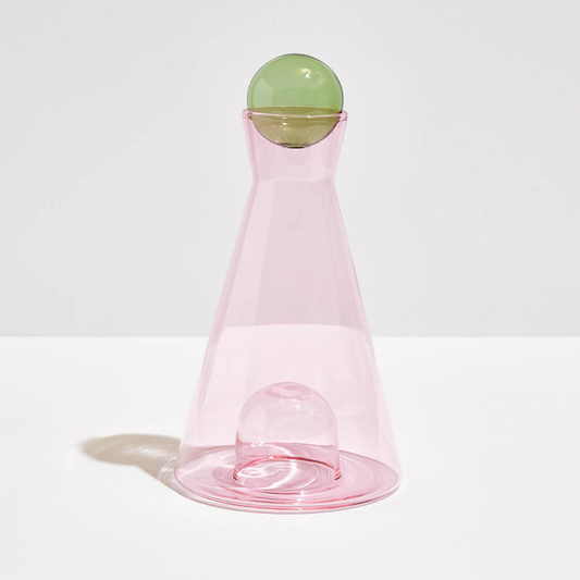 Fazeek Vice Versa Carafe | Pink + Green