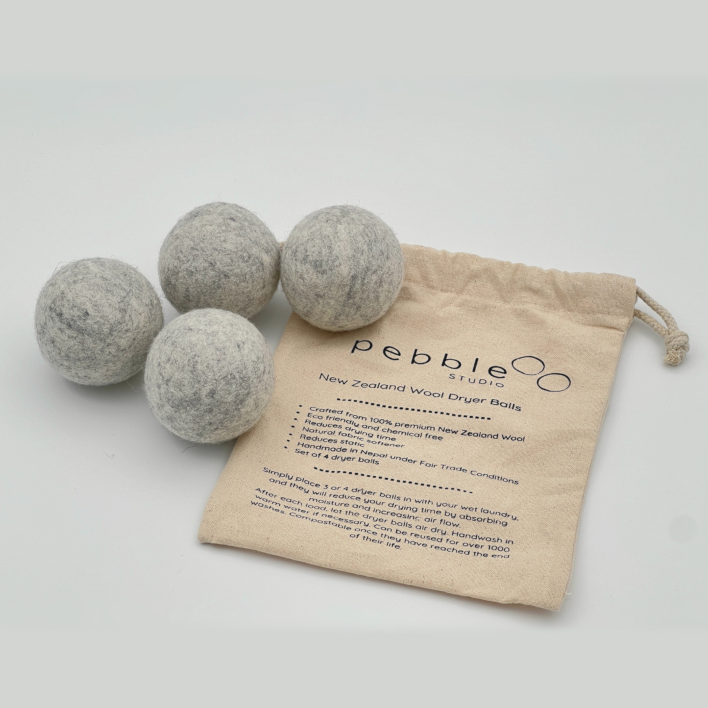 Finley New Zealand Wool Dryer Balls