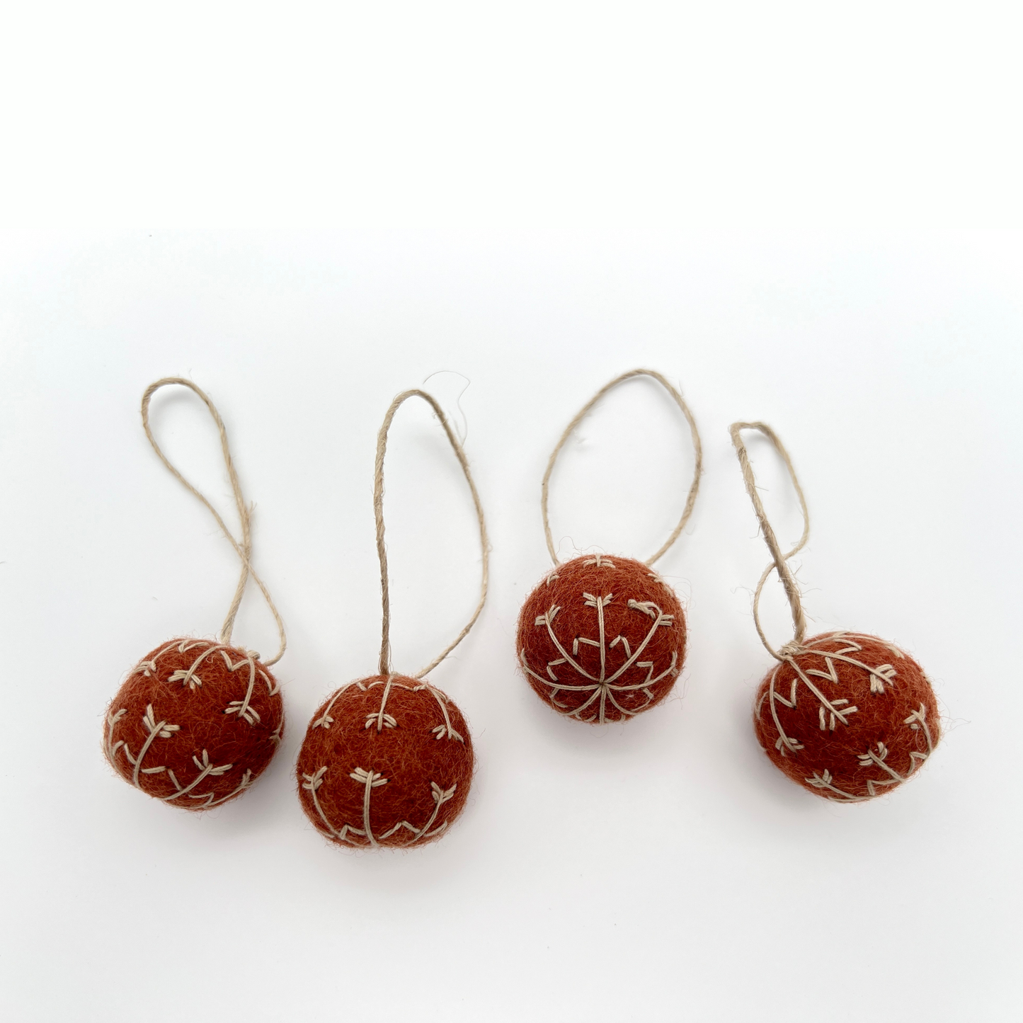 Handmade Snowflakes Burnt Umber