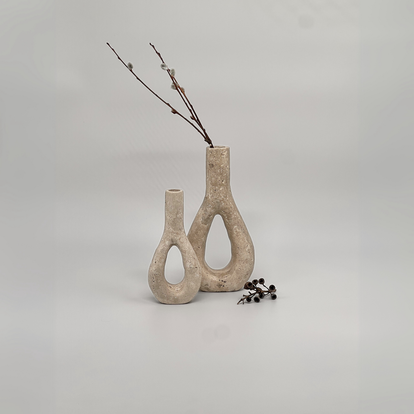 Marmo Travertine Vase