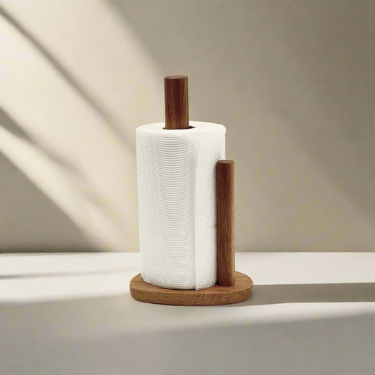 Onslow Paper Towel Stand American Oak