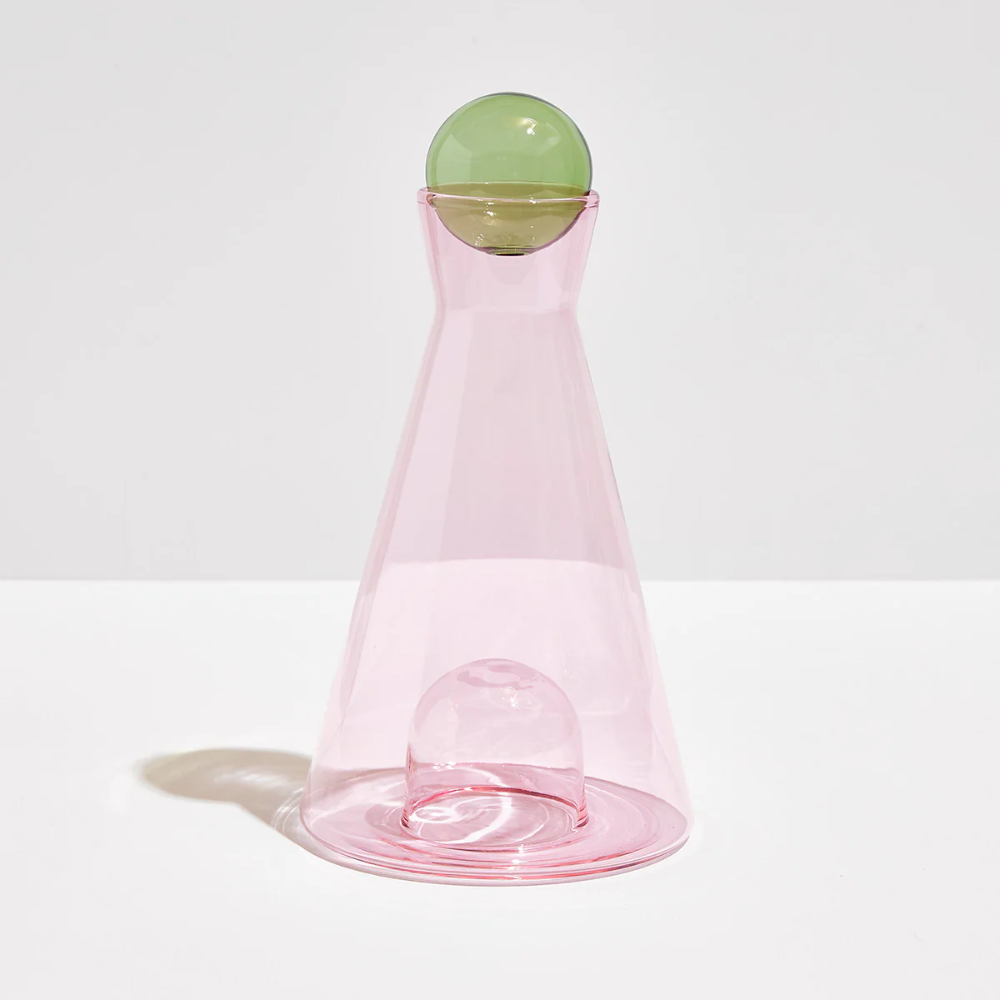 Fazeek Vice Versa Carafe | Pink + Green