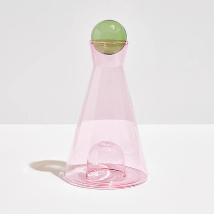 Fazeek Vice Versa Carafe | Pink + Green