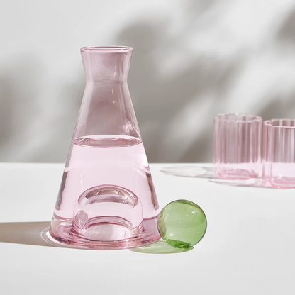 Fazeek Vice Versa Carafe | Pink + Green