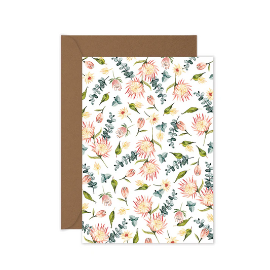 Protea Greeting Card