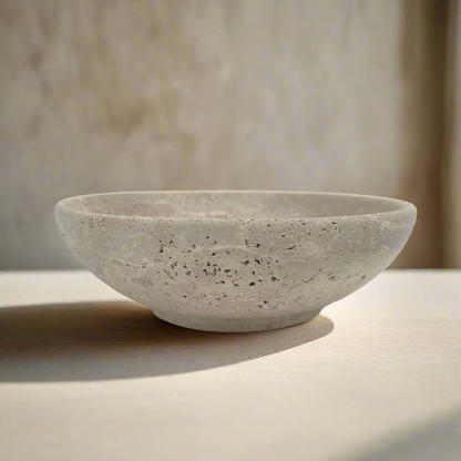 Marmo Travertine Bowl- Small