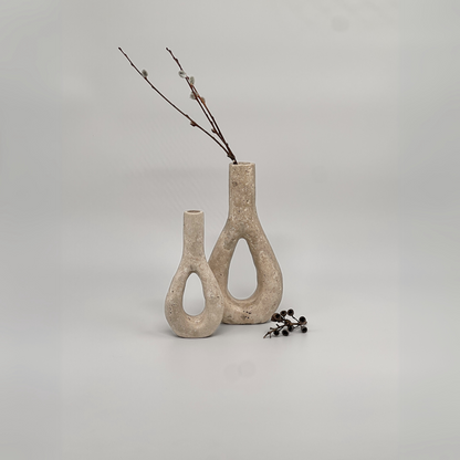 Marmo Travertine Vase