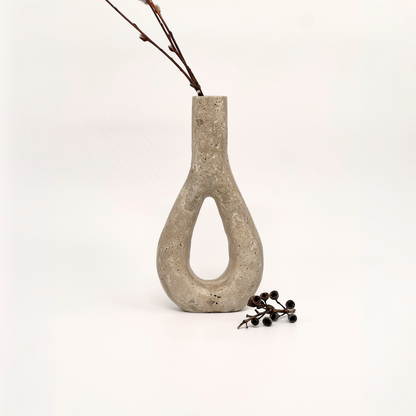 Marmo Travertine Vase