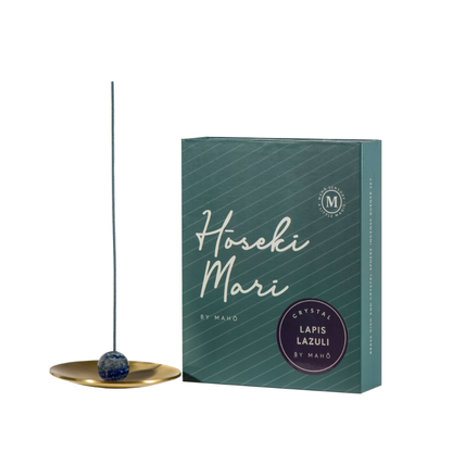 Hoseki Mari - Lapis Luzuli Crystal Incense Holder