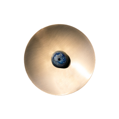 Hoseki Mari - Lapis Luzuli Crystal Incense Holder