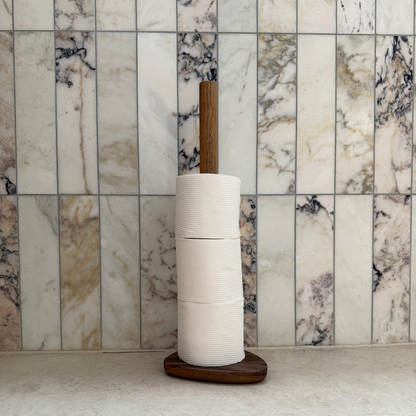 Belgenny Toilet Roll Holder | Handcrafted in Walnut