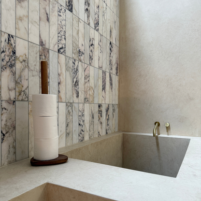 Belgenny Toilet Roll Holder | Handcrafted in Walnut