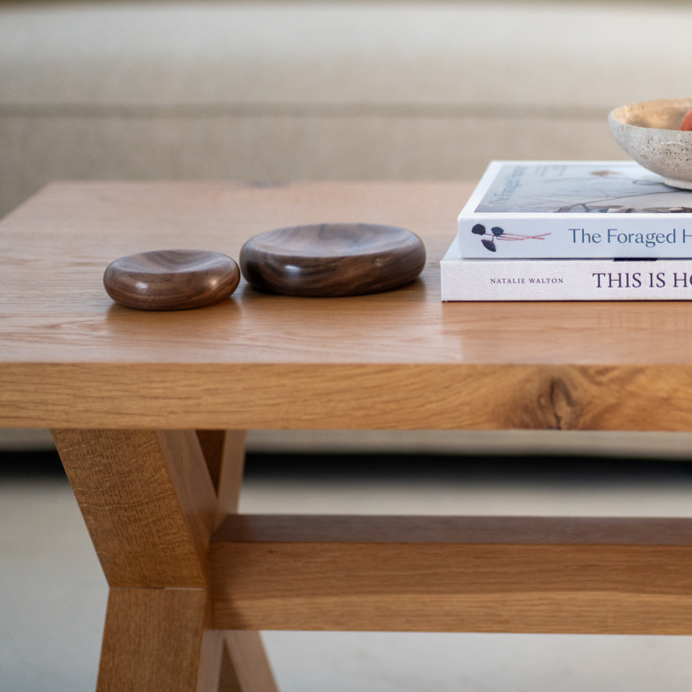Camden Coffee Table in Oak or Walnut | Made to Order
