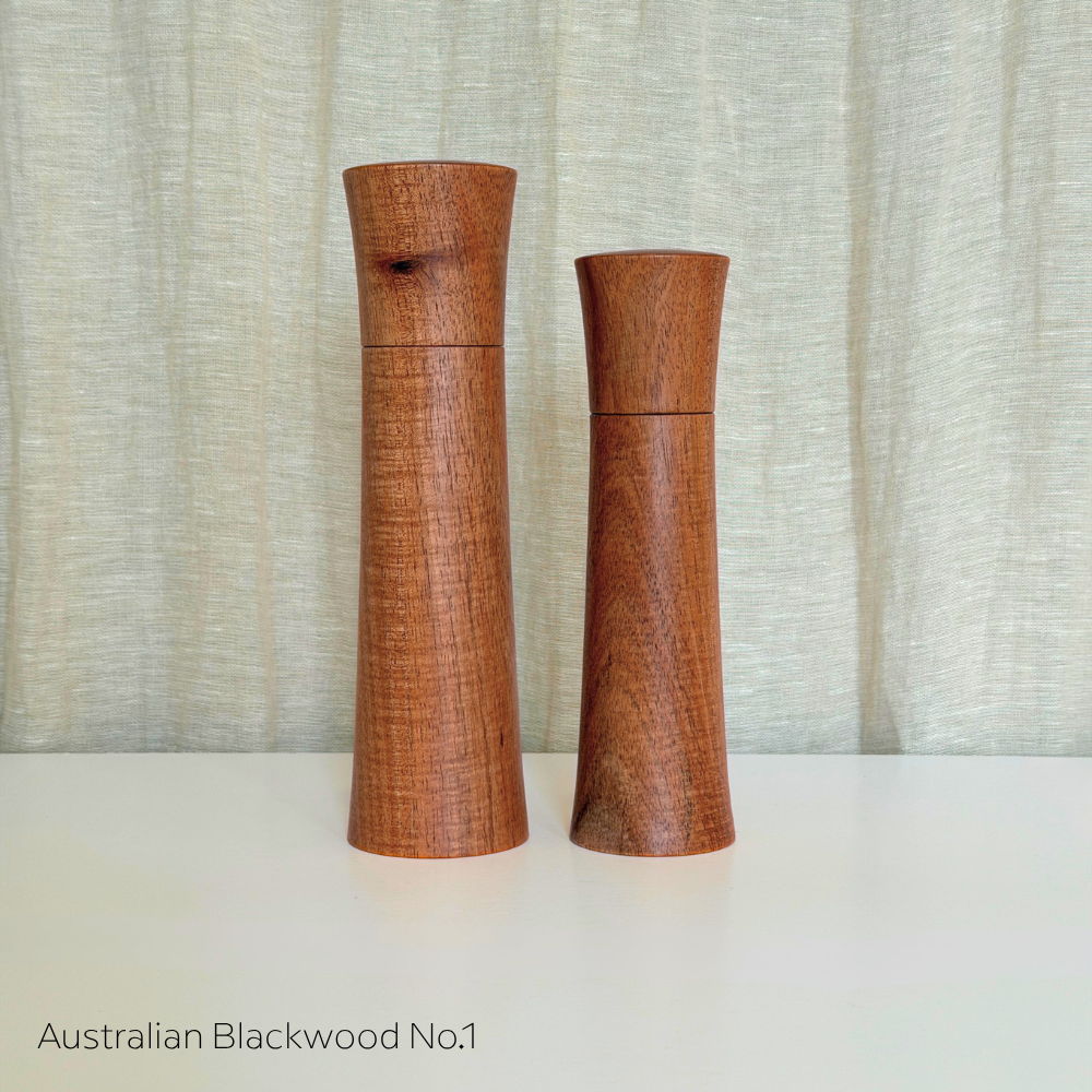 Pebble Studio Salt & Pepper Mills in Blackwood