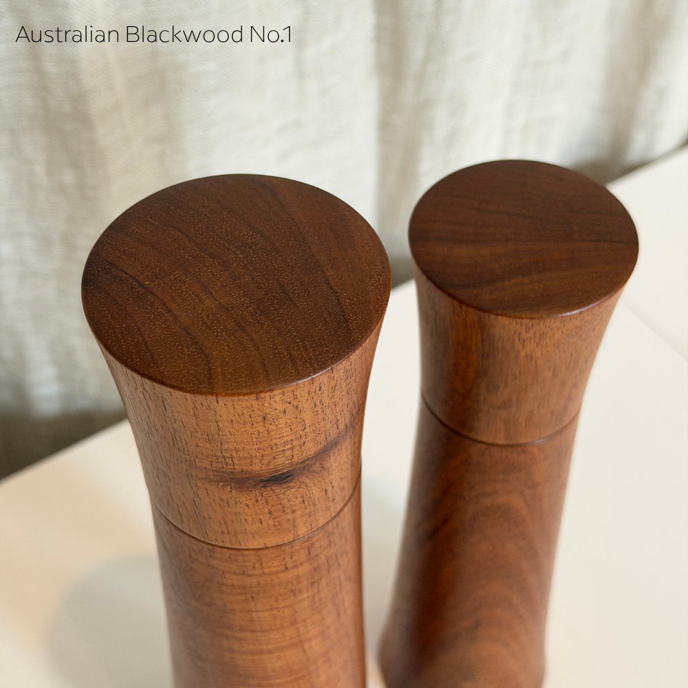 Pebble Studio Salt & Pepper Mills in Blackwood