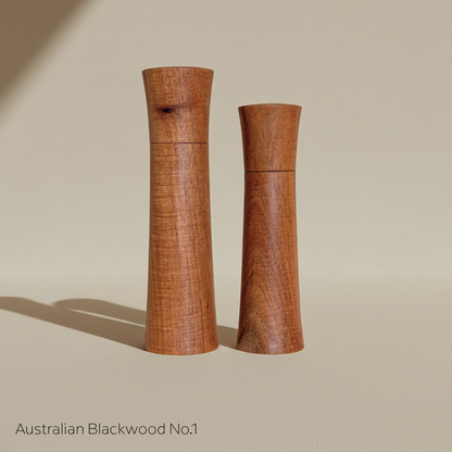 Pebble Studio Salt & Pepper Mills in Blackwood