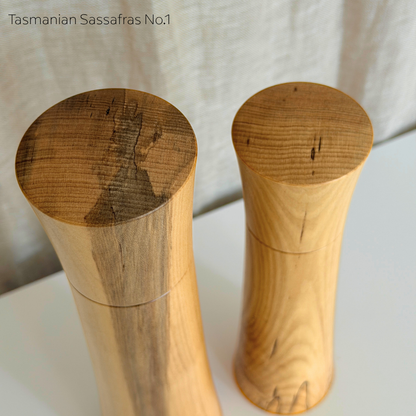 Pebble Studio Salt & Pepper Mills in Sassafras