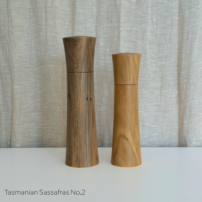 Pebble Studio Salt & Pepper Mills in Sassafras