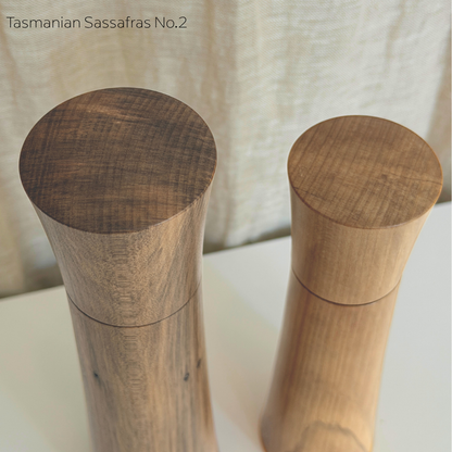 Pebble Studio Salt & Pepper Mills in Sassafras