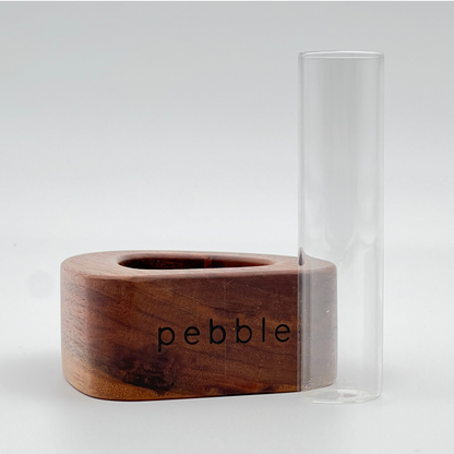 Pebble Vase Walnut