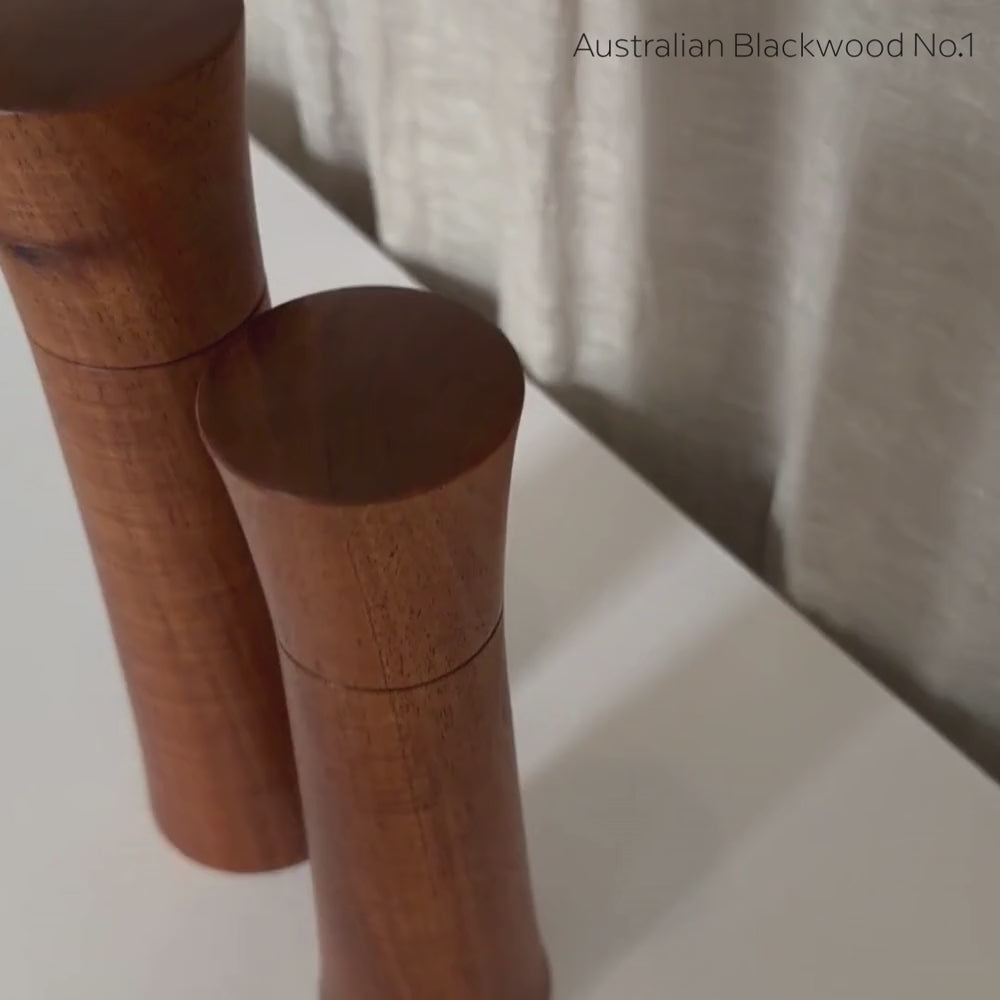 Pebble Studio Salt & Pepper Mills in Blackwood